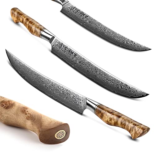 10 Inch Slicing Knife with Granton Edge