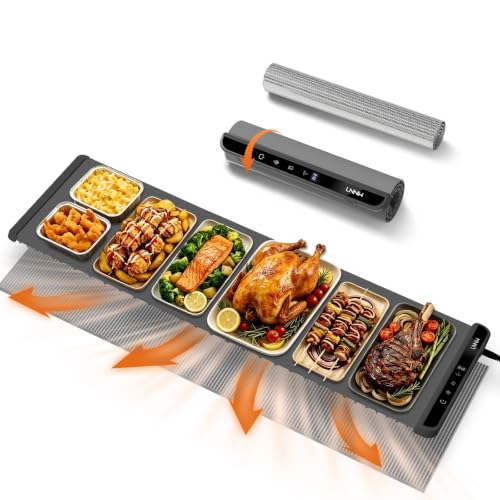 Warming Mat for Food (Dark Grey / 46x15 Inch)