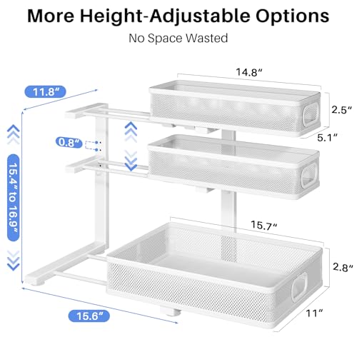 Under Sink Organizer (1-Pack / White)