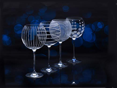 Cheers Balloon Goblet Wine Glass (4 Count)