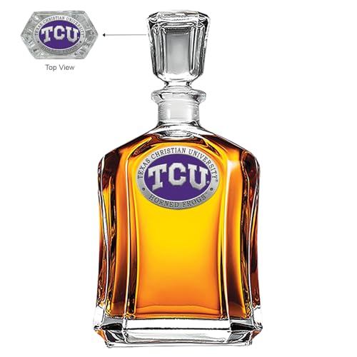 TCU Capitol Decanter