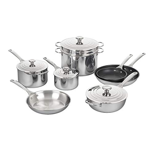 Tri Ply Stainless Steel 12 pc. Cookware Set