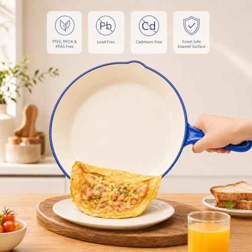 Enameled Cast Iron Cookware Set