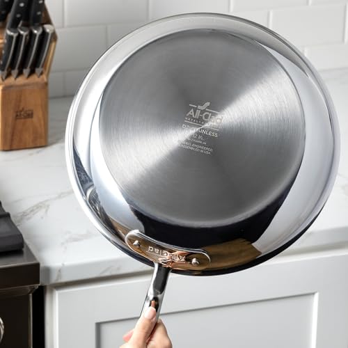 D3 Stainless Steel 8" Fry Pan