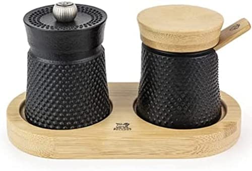 Bali Pepper Mill & Salt Cellar Set