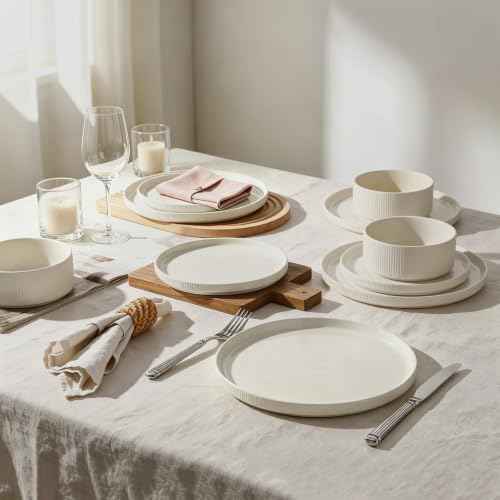Stoneware Dinnerware Sets for 4 (12 Count)