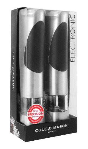 Richmond Electronic Salt & Pepper Mill Gift Set (Salt and Pepper Mill)