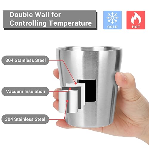 Metal Drinking Cups (classic straight / 10oz,12pcs)