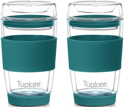 Double Wall Glass Tumbler (Cyan)