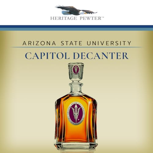 ASU Arizona State University Capitol Decanter