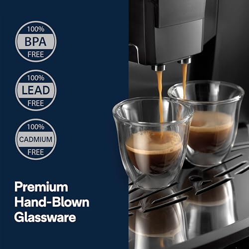 America 5513296651 Essential Collection Double Walled Thermo Espresso Glasses (s/6 espresso glasses)