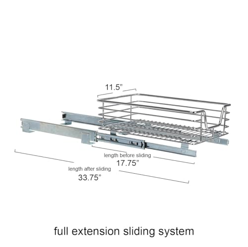 Chrome Plated Steel Under (Single Tier / 11.5" - Standard)