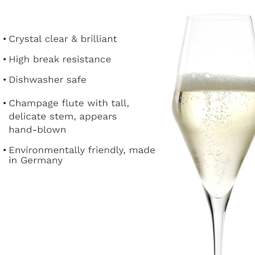 Champagne Glasses Quatrophil Set of 4
