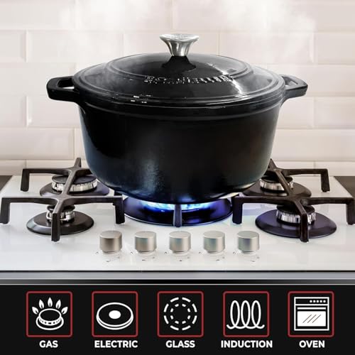 4.5 QT Enameled Cast Iron Dutch Oven