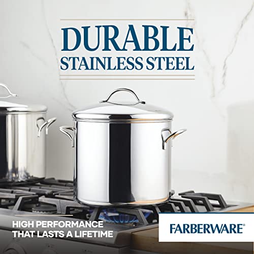 Classic Series 12 Qt Stainless Steel Stock Pot With Lid