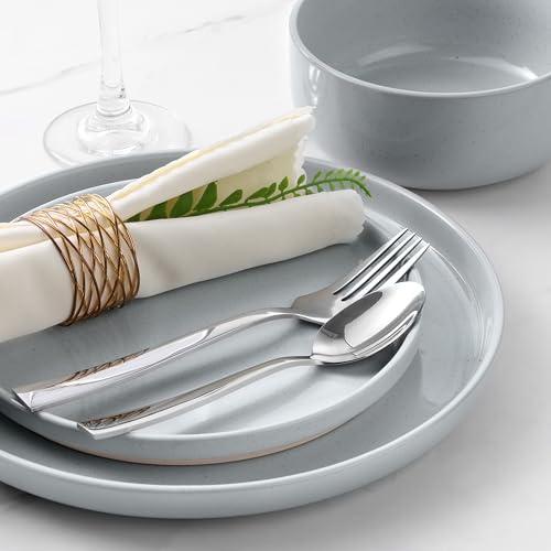 Ceramic Dinnerware Dish Sets (24 Count)
