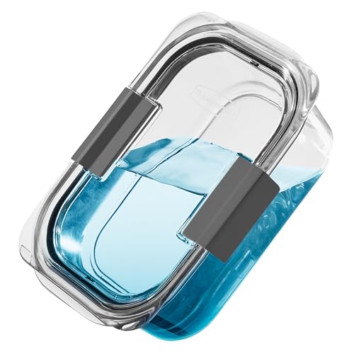 Brilliance Tritan Plastic Food Storage Containers BPA Free Airtight Lids Ideal for Lunch Meal Prep & Leftovers Set of 5 (3.2 cup (10-Piece))