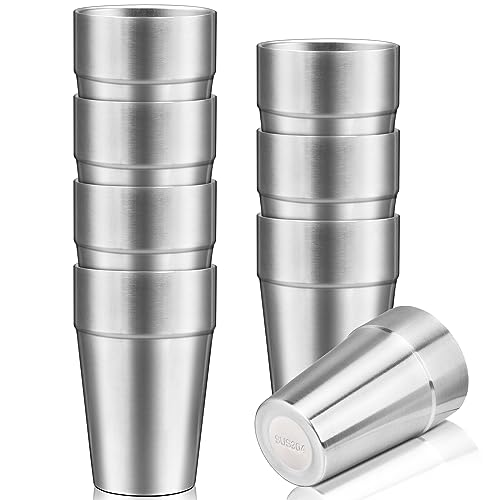 Double Wall Cup Stainless Steel (stepped / 16oz,8pcs)