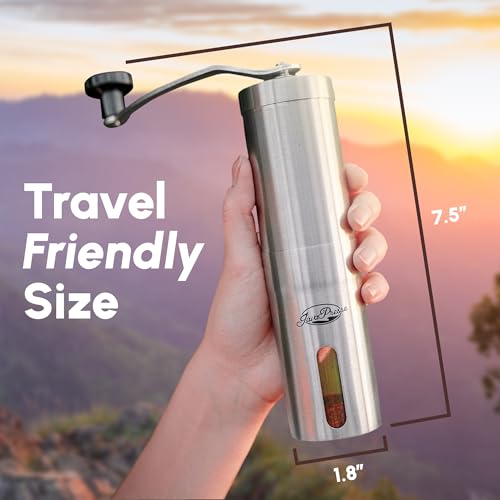 Manual Stainless Steel Coffee Grinder
