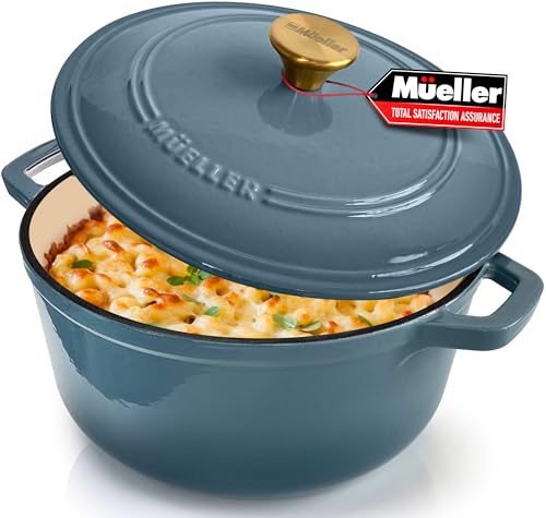 7.5 Quart Enameled Cast Iron Pot Dutch Oven