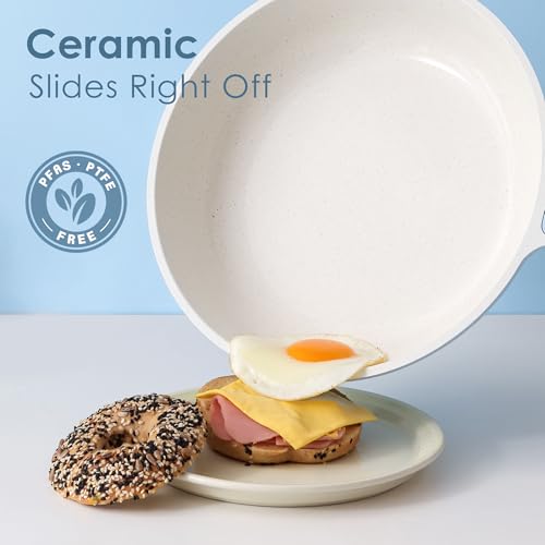 Nonstick Ceramic Cookware Set Large 13