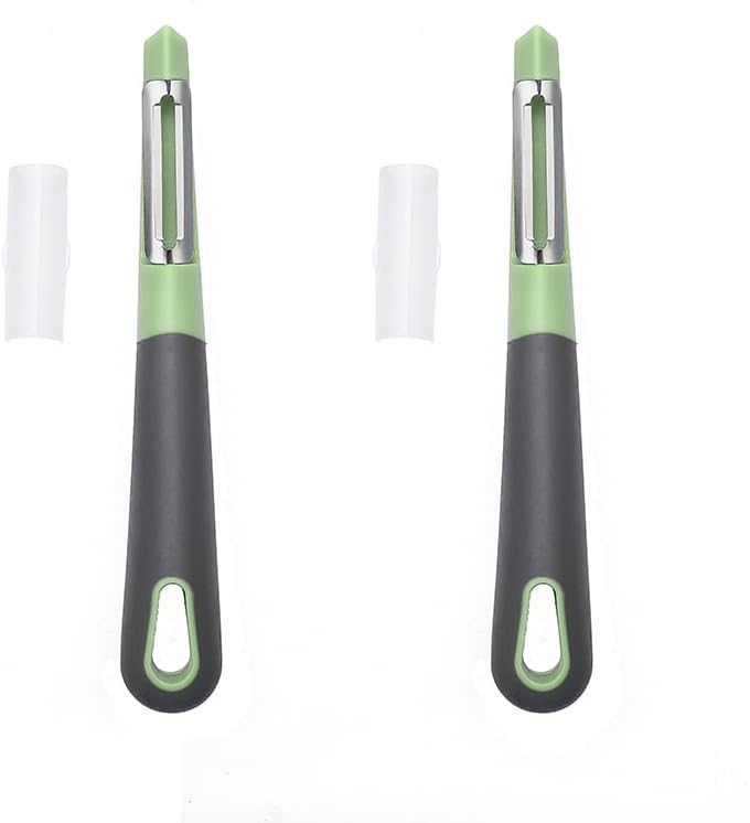 Fanmusic Swivel peelers - potato peelers,Fruit and vegetable peelers for kitchen (2 pack)