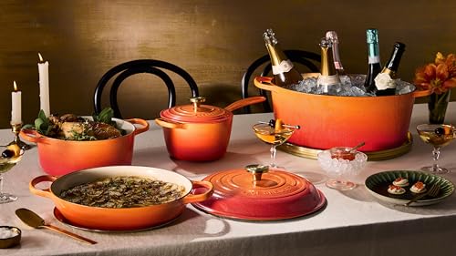 Enameled Cast Iron Round Dutch Oven