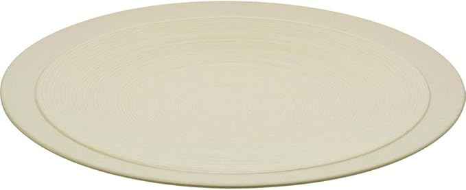 DEGRENNE Bahia French Dinner Plate Set - Luxury Stoneware Dish Set for 4, Modern Ceramic Dishware for Kitchen, Made in France, Microwave Safe, Dishwasher Safe, 10” - Dune