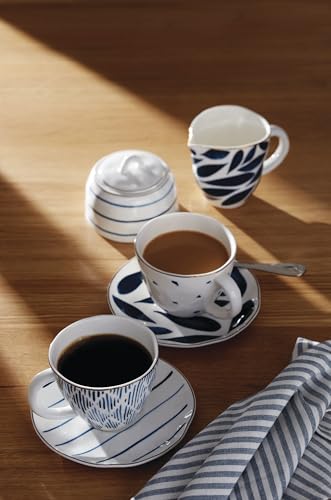 Blue Bay 4 Piece Teacup & Saucer Set (Teacup & Saucer Set)