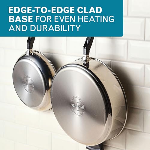 Classic Series Anniversary Edition Stainless Steel Sauté Pan and Lid with Helper Handle