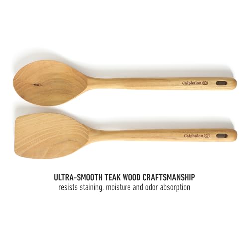 Prime 7 Piece Silicone and Teak Wood Kitchen Tool Set (Navy Blue w/ Silicone & Teak Wood (Prime - 7pc Utenstil Set) / 7-Piece Gadget & Tool Set)