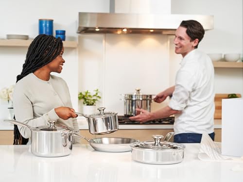 Tri Ply Stainless Steel 10 pc. Cookware Set