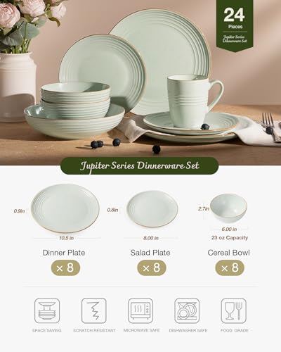 Jupiter Dinnerware Sets (24 Count)