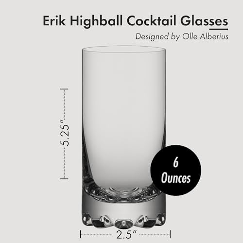 Erik Highball Glass (4 Count)