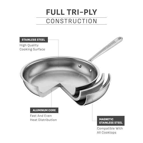 Pro Tri Ply Stainless Steel 10 (Cookware set / 10-Piece)