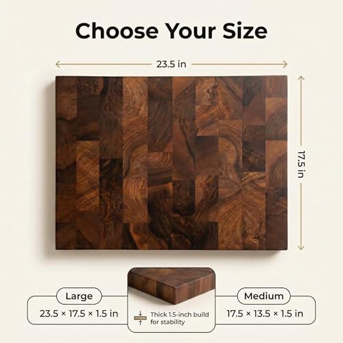 Walnut Butcher Block Cutting Board