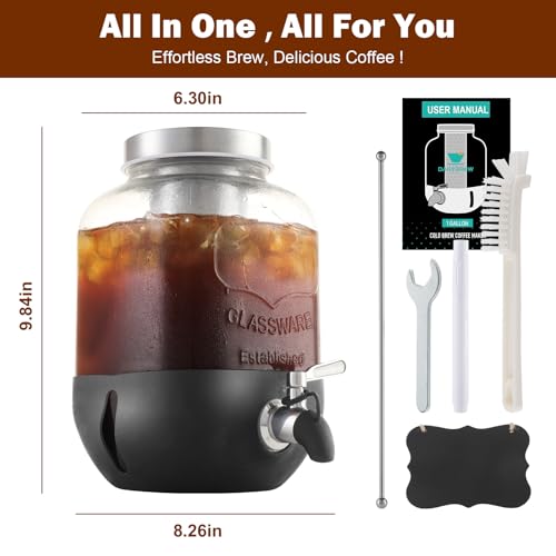 Cold Brew Coffee Maker (1 gallon)