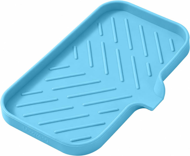Silicone Soap Dish with Drain Spout