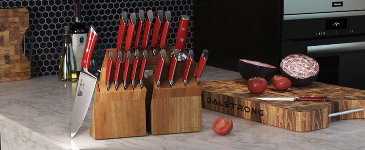 18 Pc Colossal Knife Block Set