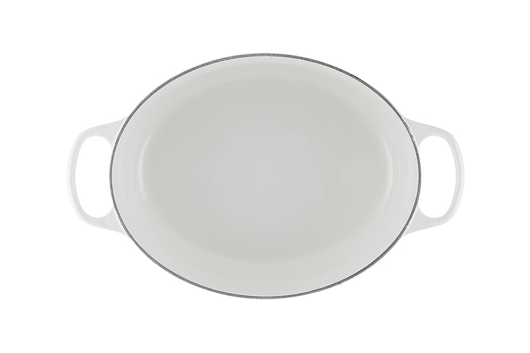 Enameled Cast Iron Oval Dutch Oven