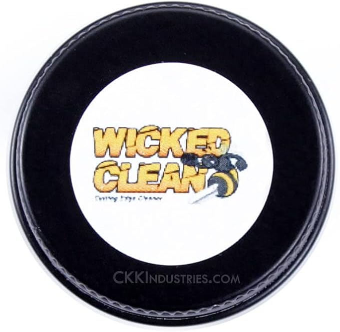Wicked Clean - (0.50 oz.) - Cutting Edge Knife Cleaner - for Stainless Steel, Carbon Steel, and Damascus Steel - 100% Organic & Food Safe - (USA Made) – Cleans & Protects