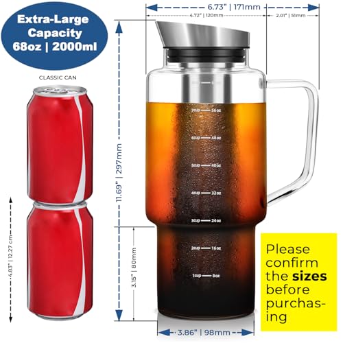 68oz Cold Brew Coffee Maker