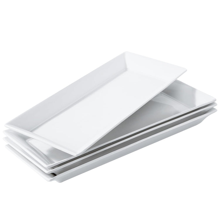 14" Rectangular Platters Set of 4 (4 Count)