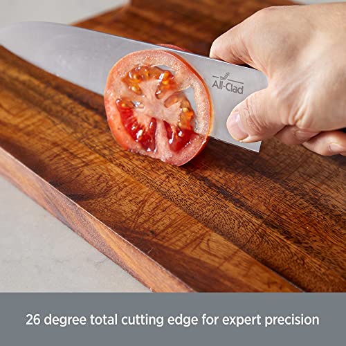 Forged German Stainless Steel Santoku Knife 7 Inch