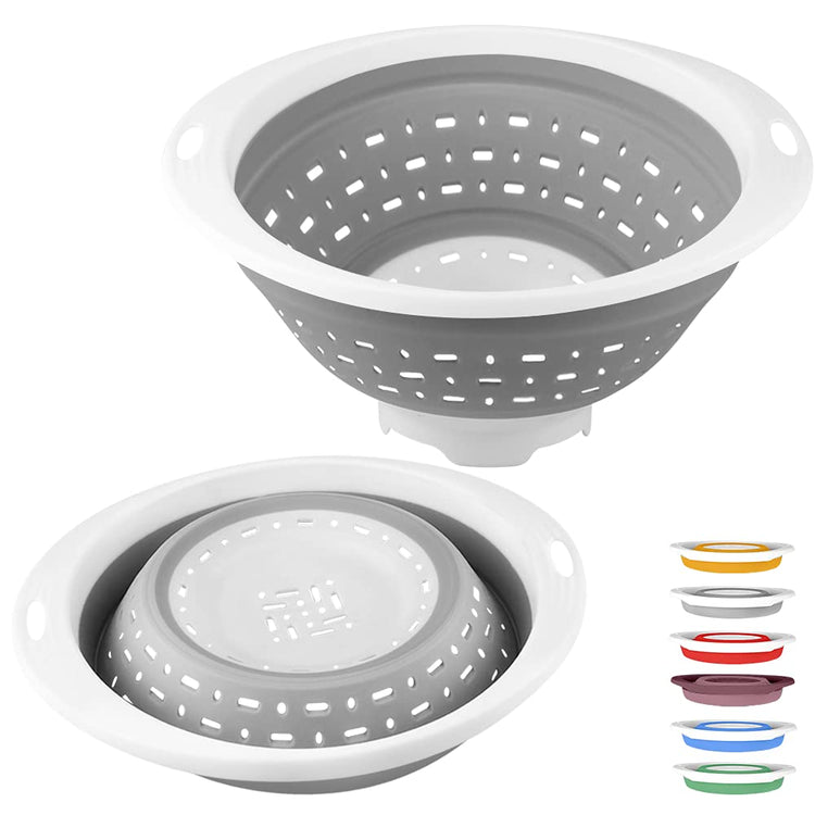 Collapsible Colander and Strainer (3 Count)