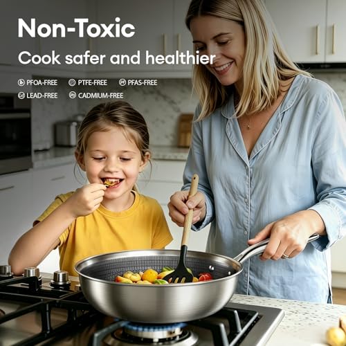 10pcs Pots and Pans Set Non Stick (5 Count)