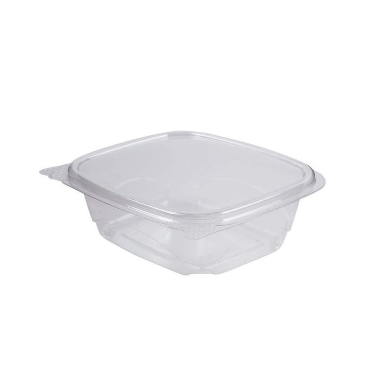 PET Hinged Deli Containers with Lids (200 Count)