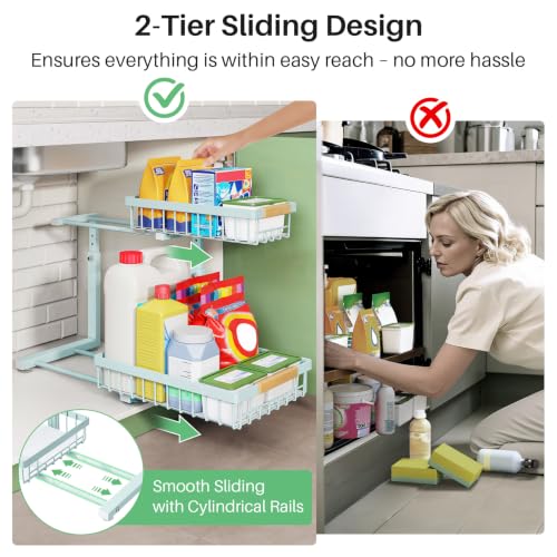 Under Sink Organizer (Blue / 1 Pack)