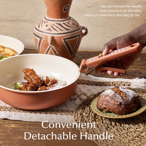 21pcs Ceramic Cookware Set