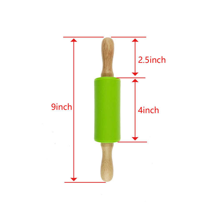 6 Pack Small Rolling Pin for Kids
